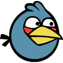 Синяя из Angry Birds