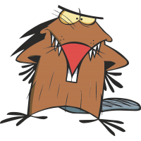 Деггет Дуфус c мультфильма Крутые Бобры - Angry Beavers