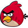 Красная птица из Angry Birds – Злые Птицы