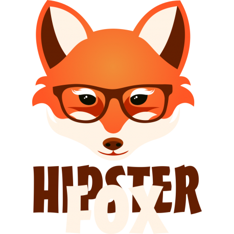 Hipster fox